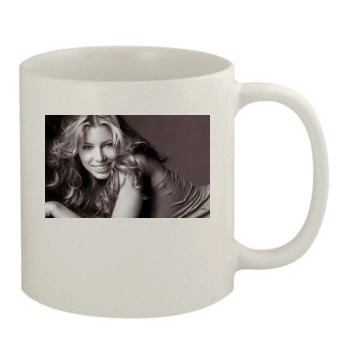 Jessica Biel 11oz White Mug