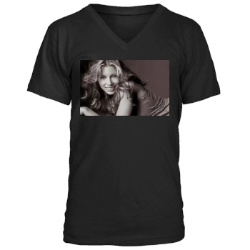 Jessica Biel Men's V-Neck T-Shirt