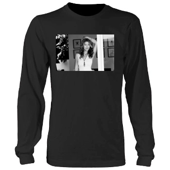 Jessica Biel Men's Heavy Long Sleeve TShirt