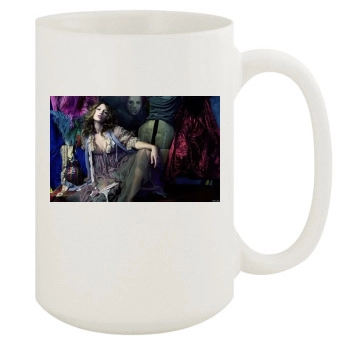 Jessica Biel 15oz White Mug