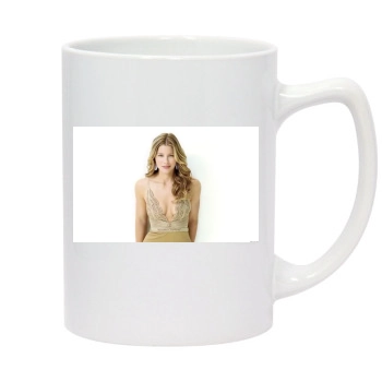 Jessica Biel 14oz White Statesman Mug