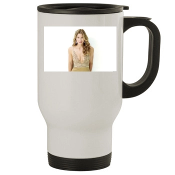 Jessica Biel Stainless Steel Travel Mug