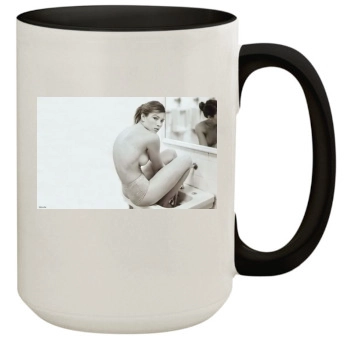 Jessica Biel 15oz Colored Inner & Handle Mug