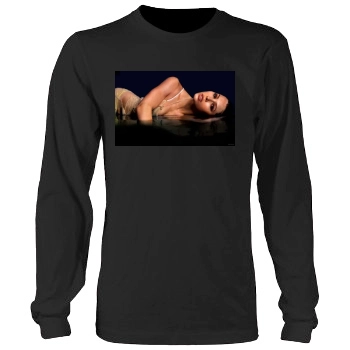 Jessica Biel Men's Heavy Long Sleeve TShirt