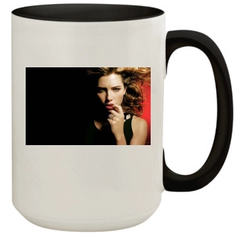 Jessica Biel 15oz Colored Inner & Handle Mug