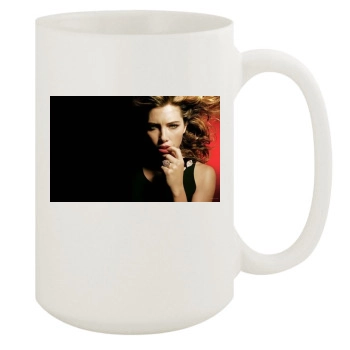 Jessica Biel 15oz White Mug