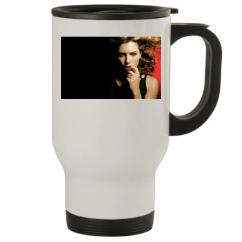 Jessica Biel Stainless Steel Travel Mug