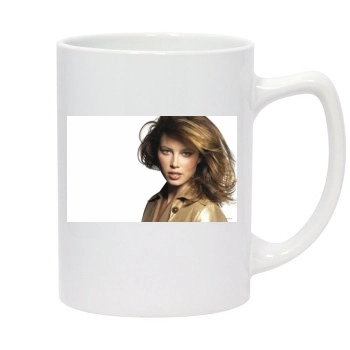 Jessica Biel 14oz White Statesman Mug