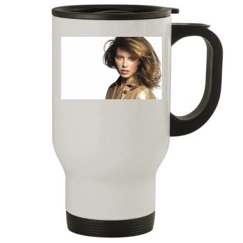 Jessica Biel Stainless Steel Travel Mug