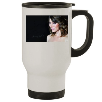 Jessica Biel Stainless Steel Travel Mug