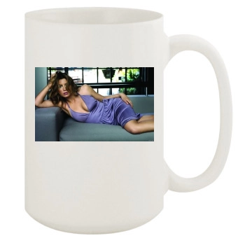 Jessica Biel 15oz White Mug