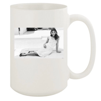 Jessica Biel 15oz White Mug