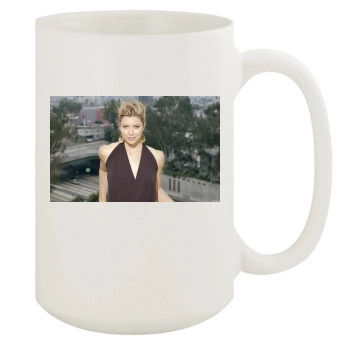 Jessica Biel 15oz White Mug