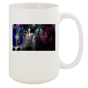 Jessica Biel 15oz White Mug