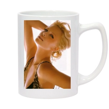 Charlize Theron 14oz White Statesman Mug