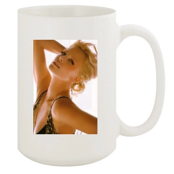 Charlize Theron 15oz White Mug