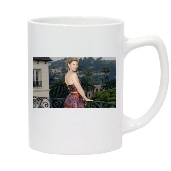 Jessica Biel 14oz White Statesman Mug