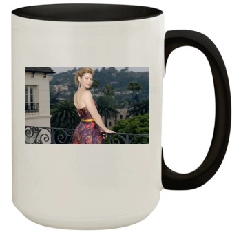 Jessica Biel 15oz Colored Inner & Handle Mug