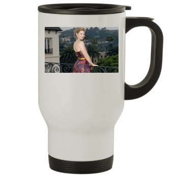 Jessica Biel Stainless Steel Travel Mug