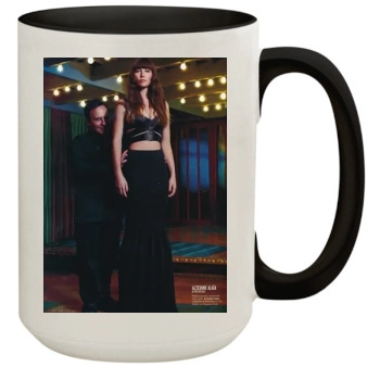 Jessica Biel 15oz Colored Inner & Handle Mug