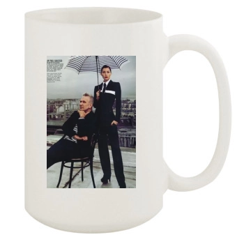 Jessica Biel 15oz White Mug