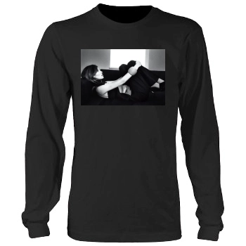 Jessica Biel Men's Heavy Long Sleeve TShirt