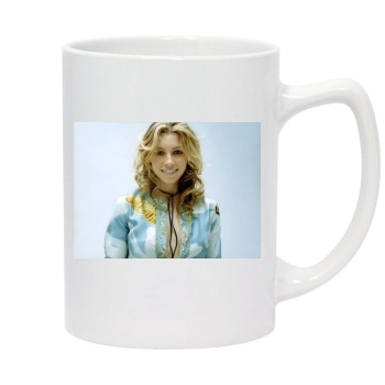 Jessica Biel 14oz White Statesman Mug