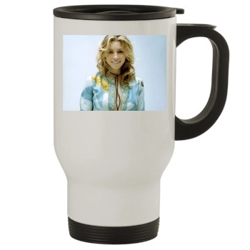 Jessica Biel Stainless Steel Travel Mug