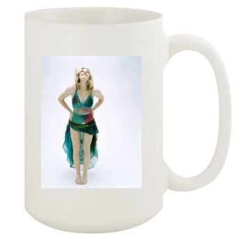 Jessica Biel 15oz White Mug