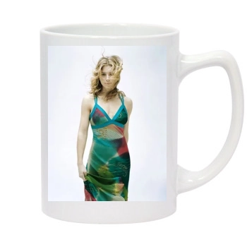 Jessica Biel 14oz White Statesman Mug