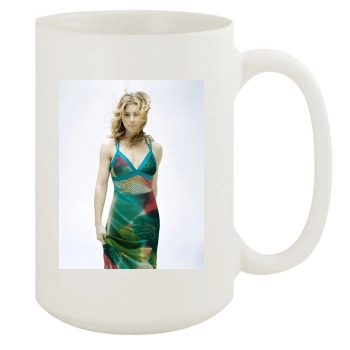 Jessica Biel 15oz White Mug