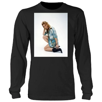 Jessica Biel Men's Heavy Long Sleeve TShirt