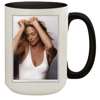 Charlize Theron 15oz Colored Inner & Handle Mug