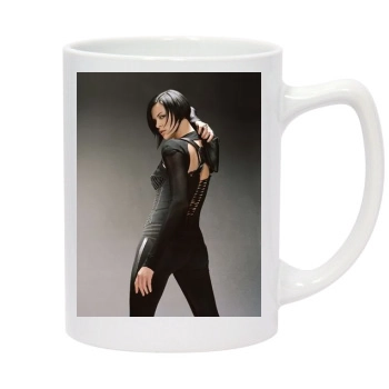 Charlize Theron 14oz White Statesman Mug