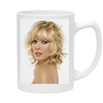 Charlize Theron 14oz White Statesman Mug