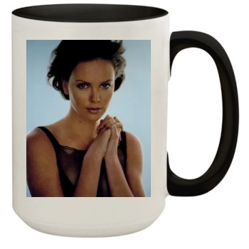 Charlize Theron 15oz Colored Inner & Handle Mug