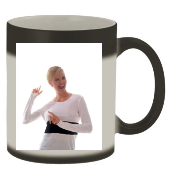 Charlize Theron Color Changing Mug