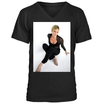 Charlize Theron Men's V-Neck T-Shirt