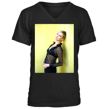 Charlize Theron Men's V-Neck T-Shirt