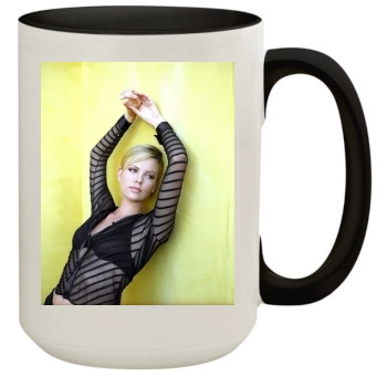 Charlize Theron 15oz Colored Inner & Handle Mug