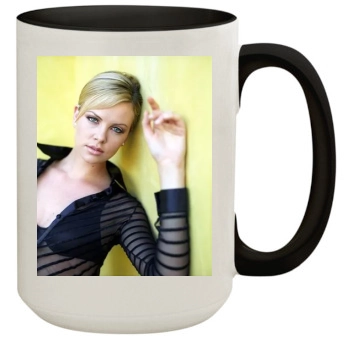 Charlize Theron 15oz Colored Inner & Handle Mug