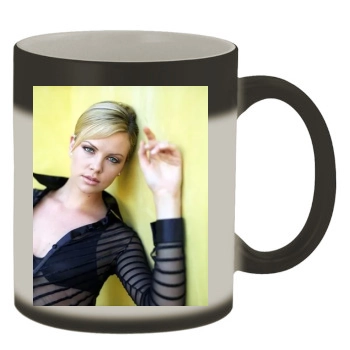 Charlize Theron Color Changing Mug