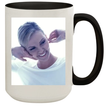 Charlize Theron 15oz Colored Inner & Handle Mug