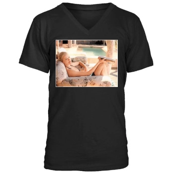 Charlize Theron Men's V-Neck T-Shirt