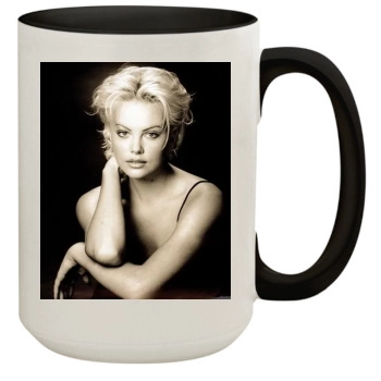 Charlize Theron 15oz Colored Inner & Handle Mug