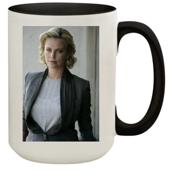 Charlize Theron 15oz Colored Inner & Handle Mug