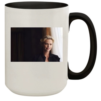 Charlize Theron 15oz Colored Inner & Handle Mug