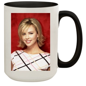 Charlize Theron 15oz Colored Inner & Handle Mug