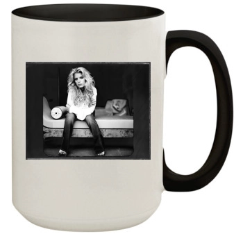 Jessica Simpson 15oz Colored Inner & Handle Mug