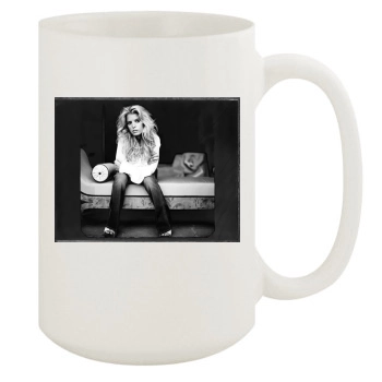 Jessica Simpson 15oz White Mug